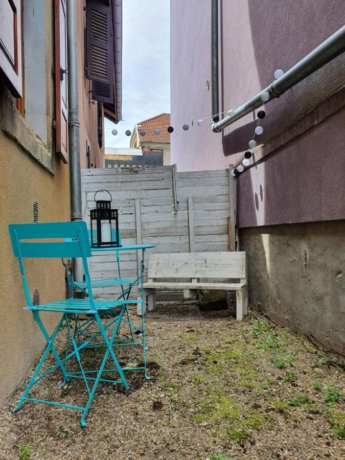 Appartement Industriel Avec Petite Terrasse Belfort Buitenkant foto